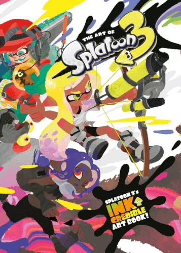 Carátula de The Art of Splatoon 3 para Nintendo