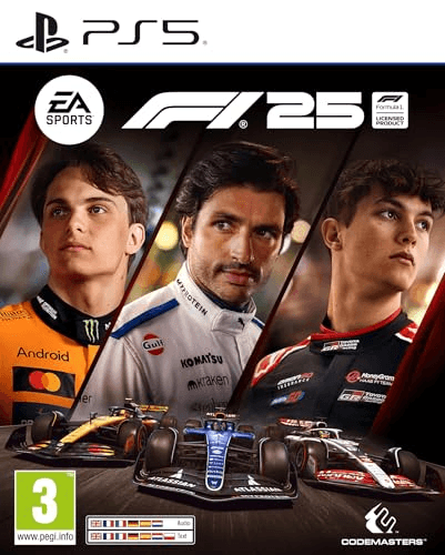 Carátula de EA SPORTS F1 25 Standard Edition PS5 | Videojuegos | Castellano | Electronic Arts para PlayStation Carátula de EA SPORTS F1 25 Standard Edition PS5 | Videojuegos | Castellano | Electronic Arts para PlayStation