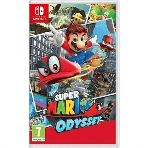 Carátula de Super Mario Odyssey - Nintendo Switch