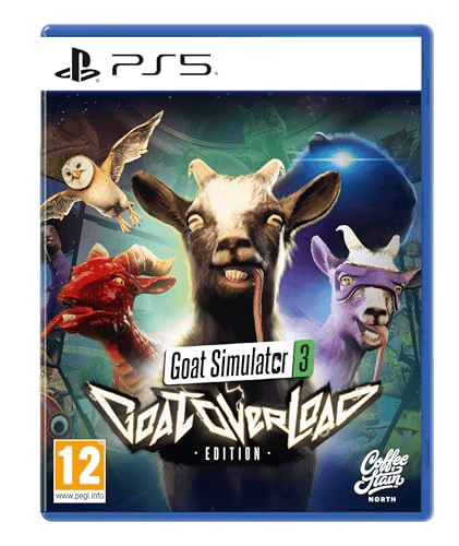 Carátula de Goat Simulator 3 - Goat Overload Edition - PS5 para PlayStation Carátula de Goat Simulator 3 - Goat Overload Edition - PS5 para PlayStation