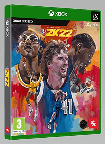 Carátula de NBA 2K22 - 75th Anniversary Xbox Series X Aniversario