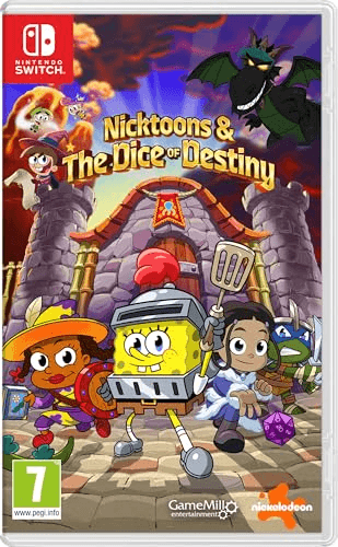 Carátula de Nicktoons & The Dice of Destiny (Nintendo Switch) Carátula de Nicktoons & The Dice of Destiny (Nintendo Switch)