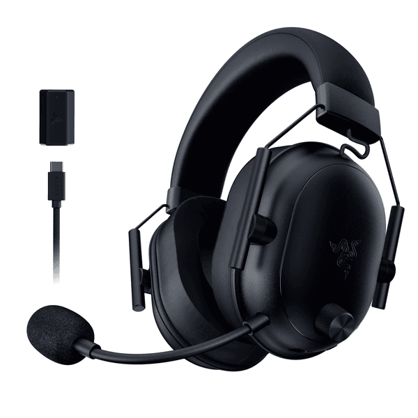 Carátula de Razer BlackShark V2 HyperSpeed para PC - Auriculares para esports inalámbricos y ligeros (280 g, Micrófono HyperClear, Diafra