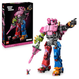 Carátula de LEGO Fortnite Líder del Equipo Meca - Kit de Maquetas para Adultos para Exponer - Figura Articulada con Espada de Juguete y Minifigura - Regalo Gamer Coleccionable para Fans del Videojuego 77078