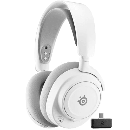 Carátula de SteelSeries Arctis Nova 7P Wireless Gen2 Auriculares gaming multiplataforma -Control de app en tiempo real -Más de 50 horas -Controladores magnéticos de neodimio -2,4 GHz y Bluetooth -PC,PS5,Switch1/2
