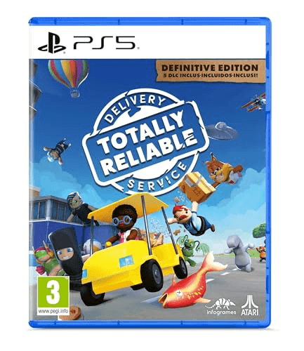 Carátula de Totally Reliable Delivery Service - Definitive Edition - PS5 para PlayStation