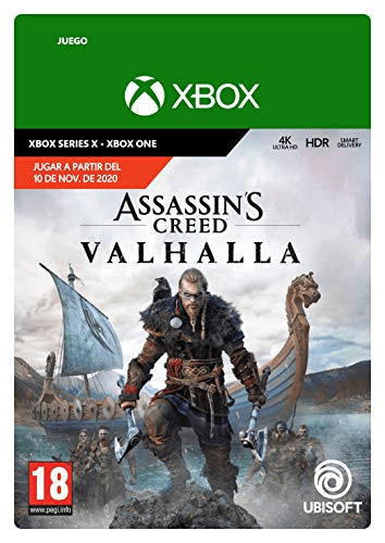 Oferta para el producto Assassin's Creed Valhalla Standard Edition | Xbox - Código de descarga por solo 69.99€ Carátula de Assassin's Creed Valhalla Standard Edition | Xbox - Código de descarga