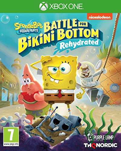 Carátula de SpongeBob SquarePants: Battle for Bikini Bottom - Rehydrated (Xbox One) Carátula de SpongeBob SquarePants: Battle for Bikini Bottom - Rehydrated (Xbox One)