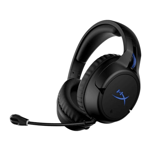 Carátula de HyperX Cloud Flight – Auriculares inalámbricos para jugadores de PS5 y PS4, hasta 30 horas de batería, almohadillas para los oídos de espuma viscoelástica, micrófono con cancelación de ruido para PlayStation Carátula de HyperX Cloud Flight – Auriculares inalámbricos para jugadores de PS5 y PS4, hasta 30 horas de batería, almohadillas para los oídos de espuma viscoelástica, micrófono con cancelación de ruido para PlayStation