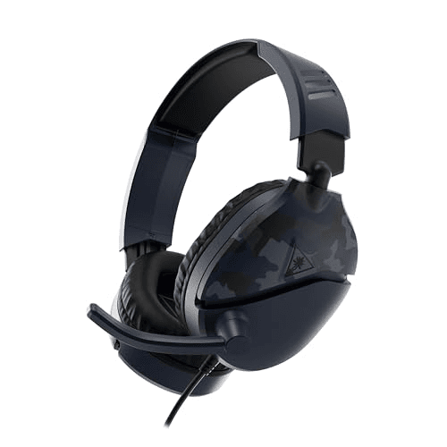 Carátula de Turtle Beach Auriculares para juegos Recon 70 Blue Camo - PS4, PS5, Nintendo Switch, Xbox One y PC para Multiplataforma