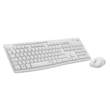 Carátula de Logitech MK295 Combo de Ratón y Teclado Inalámbricos: Tecnología SilentTouch, Teclado Numérico Completo, Botones de Atajos, Receptor Nano USB, 90 % Menos de Ruido, Disposición QWERTY Español - Blanco