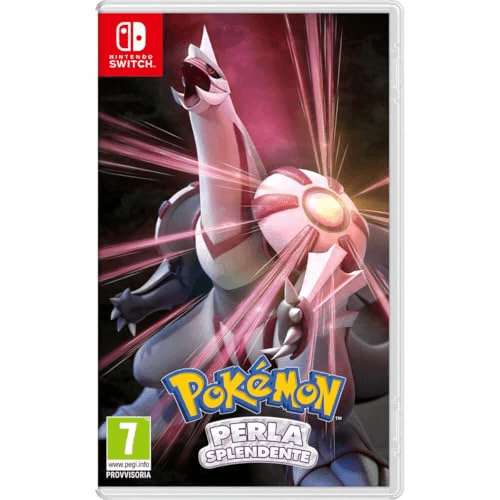 Carátula de Pokemon Perla Reluciente para Nintendo Carátula de Pokemon Perla Reluciente para Nintendo