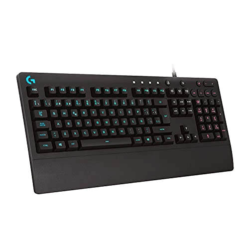 Carátula de Logitech G213 Prodigy Teclado Gaming, RGB LIGHTSYNC, Teclas retroiluminadas, Resistente a Salpicaduras, Teclas… para PC