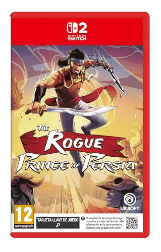 Oferta para el producto The Rogue Prince of Persia - Switch 2 para Nintendo por solo 19.9€ Carátula de The Rogue Prince of Persia - Switch 2 para Nintendo