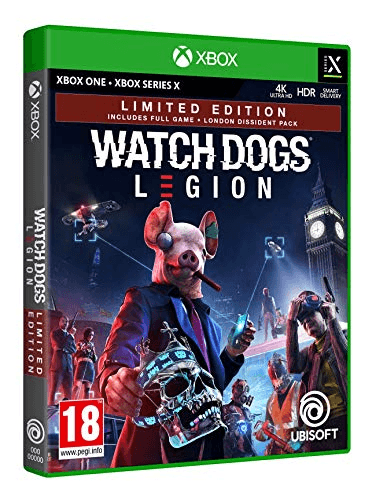 Carátula de Watch Dogs Legion - Limited Edition (Exclusiva Amazon) para Xbox