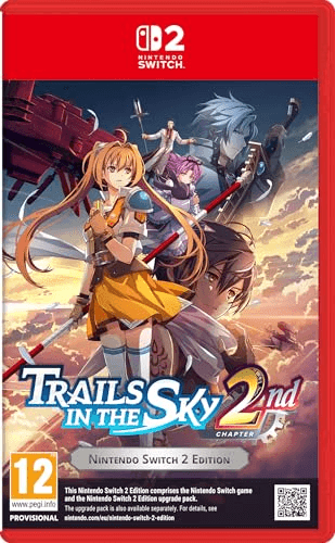 Carátula de Trails in the Sky 2nd Chapter - Switch 2 para Nintendo Carátula de Trails in the Sky 2nd Chapter - Switch 2 para Nintendo