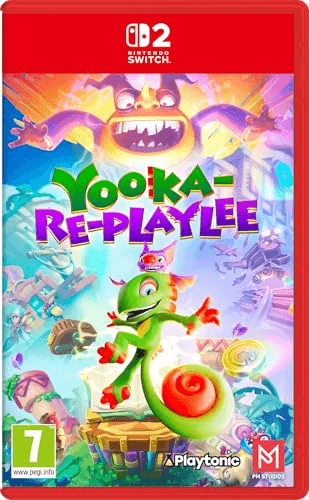 Carátula de Yooka ReplayLee - Switch 2 para Nintendo Carátula de Yooka ReplayLee - Switch 2 para Nintendo