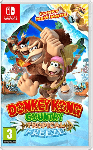 Carátula de Donkey Kong Country: Tropical Freeze - Nintendo Switch