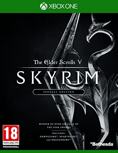 Carátula de Bethesda The Elder Scrolls V: Skyrim Special Edition - Juego (Xbox One, RPG (juego de rol), Bethesda, DEU, ENG, ESP, FRE…