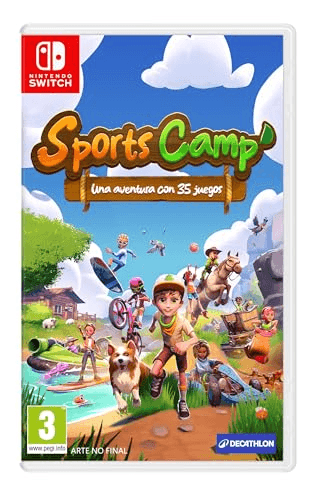 Oferta para el producto Sports Camp: Una aventura con 35 juegos - Nintendo Switch por solo 19.95€ Carátula de Sports Camp: Una aventura con 35 juegos - Nintendo Switch