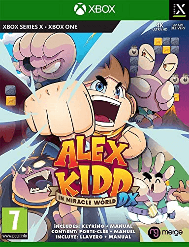 Carátula de Alex Kidd in Miracle World Dx para Xbox
