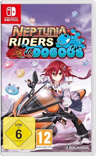 Carátula de Neptunia Riders VS Dogoos – Standard Edition (Nintendo Switch)