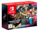 Videojuego Nintendo Switch + Mario Kart 8 Deluxe en oferta por solo 199 € Carátula de Nintendo Switch + Mario Kart 8 Deluxe