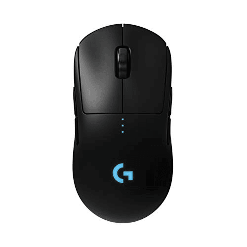 Carátula de Logitech G PRO Ratón Gaming Inalámbrico, Captor HERO 25K, 25,600 DPI, RGB, Ultra-ligero, Peso Reducido, 4-8 Botones… para PC