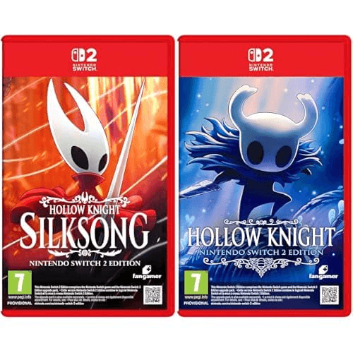 Carátula de Hollow Knight: Silksong + Hollow Knight - Switch 2 para Nintendo Carátula de Hollow Knight: Silksong + Hollow Knight - Switch 2 para Nintendo
