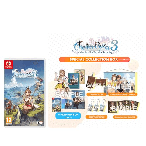 Carátula de Atelier Ryza 3: Alchemist of the End & the Secret Key - SPECIAL COLLECTION BOX (Nintendo Switch) Carátula de Atelier Ryza 3: Alchemist of the End & the Secret Key - SPECIAL COLLECTION BOX (Nintendo Switch)