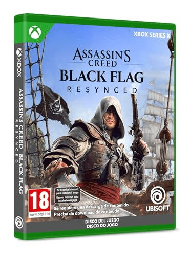 Carátula de Assassin's Creed Black Flag Re-Synced Standard Edition (Xbox X)