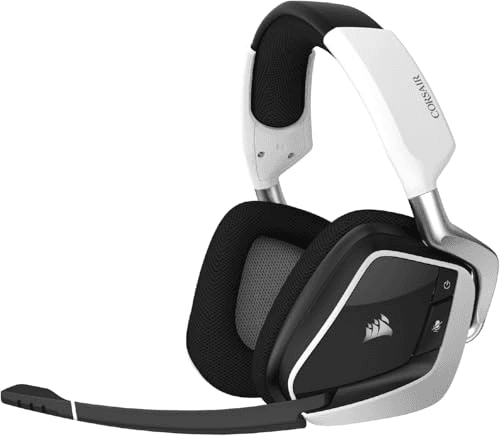 Carátula de Corsair Void Elite RGB Wireless Auriculares para Juegos (7.1 Sonido Envolvente, Inalámbrico de 2.4 GHz de Baja latencia… para Multiplataforma Carátula de Corsair Void Elite RGB Wireless Auriculares para Juegos (7.1 Sonido Envolvente, Inalámbrico de 2.4 GHz de Baja latencia… para Multiplataforma