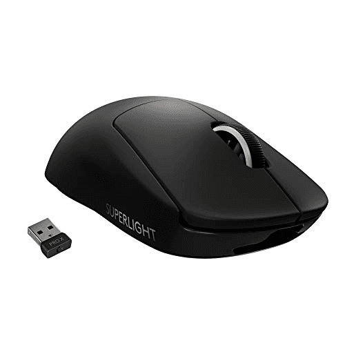 Carátula de Logitech G PRO X SUPERLIGHT Ratón Gaming Inalámbrico, Captor HERO 25K, 25,600 DPI, Ultraligero con 63g, Peso Reducido, 5… para PC