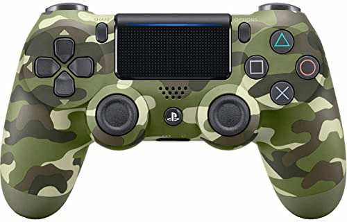 Carátula de Sony - Dualshock 4 V2 Mando Inalámbrico, Color Verde Camuflaje (PS4) para PlayStation
