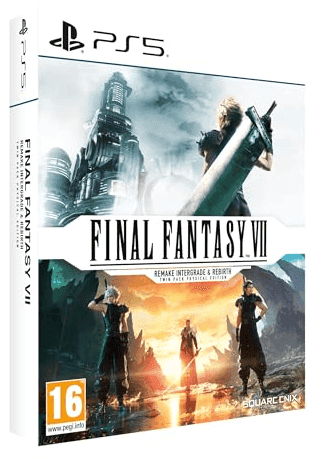 Carátula de Final Fantasy VII Remake Intergrade & Rebirth Twin Pack Edition - PlayStation 5 Carátula de Final Fantasy VII Remake Intergrade & Rebirth Twin Pack Edition - PlayStation 5