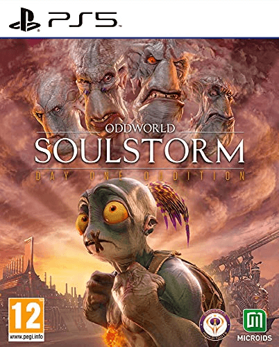 Carátula de Oddworld Soulstorm Day One Edition (PlayStation 5) Importación francesa en castellano