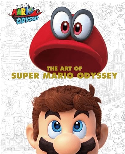 Carátula de The Art Of Super Mario. Odyssey para Nintendo