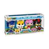 Carátula de Funko Pop! Games: Sonic The Hedgehog 4 Pack