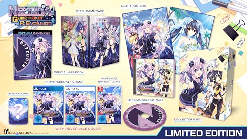 Carátula de Neptunia Game Maker R:Evolution – Limited Edition (Nintendo Switch)