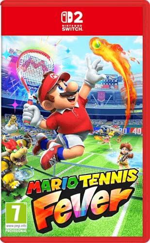Carátula de Mario Tennis Fever - Nintendo Switch 2 Carátula de Mario Tennis Fever - Nintendo Switch 2