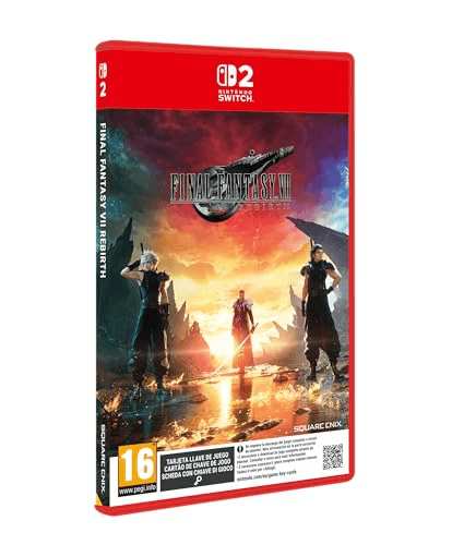 Carátula de Final Fantasy VII Rebirth - Nintendo Switch 2 Carátula de Final Fantasy VII Rebirth - Nintendo Switch 2