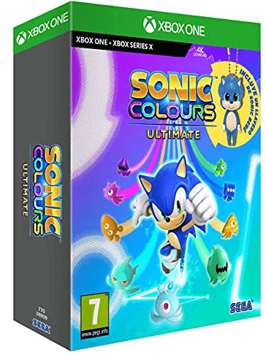 Carátula de Sonic Colours Ultimate Day One Edition, XONE ESP para Xbox Carátula de Sonic Colours Ultimate Day One Edition, XONE ESP para Xbox