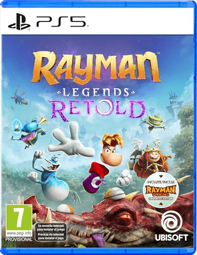 Carátula de Rayman Legends Retold - [PlayStation 5]
