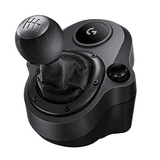 Carátula de Logitech G Driving Force Palanca de Cambio para Volantes de Carreras G29, G920 y G923, 6 Velocidades, Marcha Atrás a…