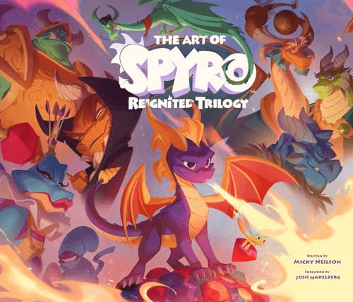 Carátula de ART OF SPYRO REIGNITED TRILOGY HC para Multiplataforma Carátula de ART OF SPYRO REIGNITED TRILOGY HC para Multiplataforma