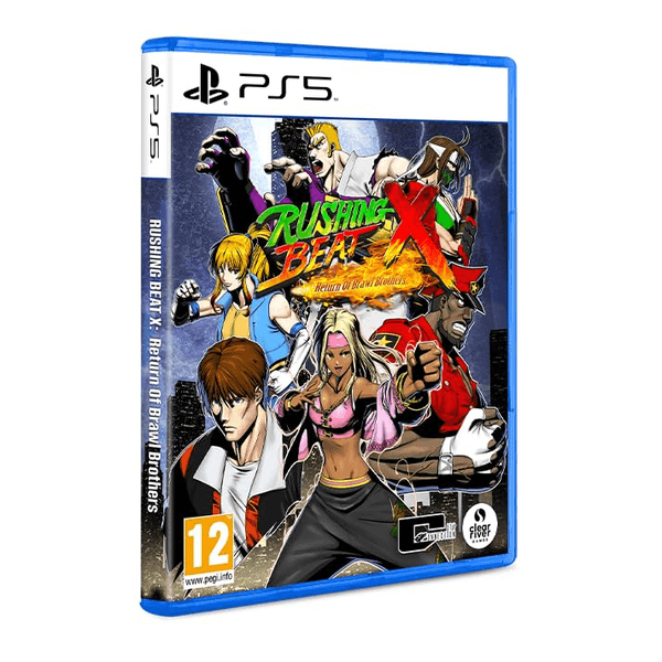 Carátula de Rushing Beat X: Return of the Brawl Brothers PS5 para PlayStation Carátula de Rushing Beat X: Return of the Brawl Brothers PS5 para PlayStation