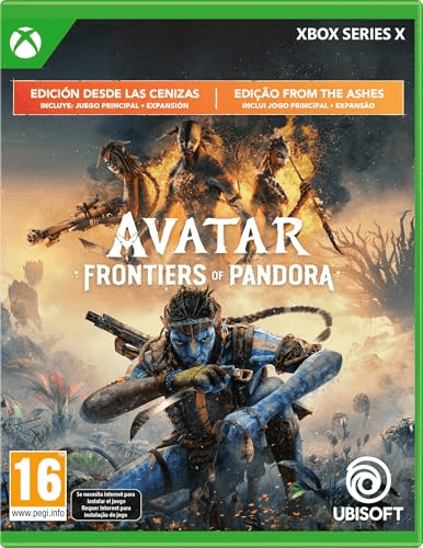 Carátula de Avatar: Frontiers of Pandora From the Ashes Edition - Xbox Carátula de Avatar: Frontiers of Pandora From the Ashes Edition - Xbox
