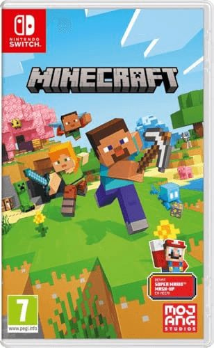 Oferta para el producto Minecraft: Nintendo Switch Edition por solo 26.69€ Carátula de Minecraft: Nintendo Switch Edition