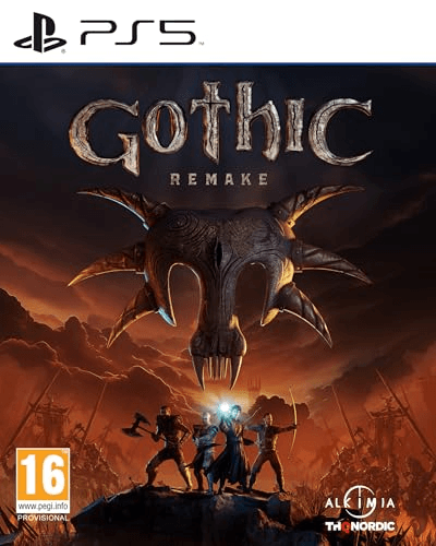 Carátula de Gothic PS5 para PlayStation Carátula de Gothic PS5 para PlayStation