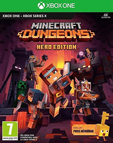 Carátula de Minecraft Dungeons: Hero Edition para Xbox Carátula de Minecraft Dungeons: Hero Edition para Xbox